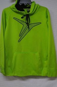 Old Navy ActiveGo Dry Unisex Teens Shirt Pullover Neon Green